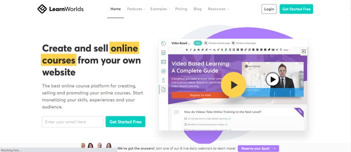 learnWords - online course platforms
