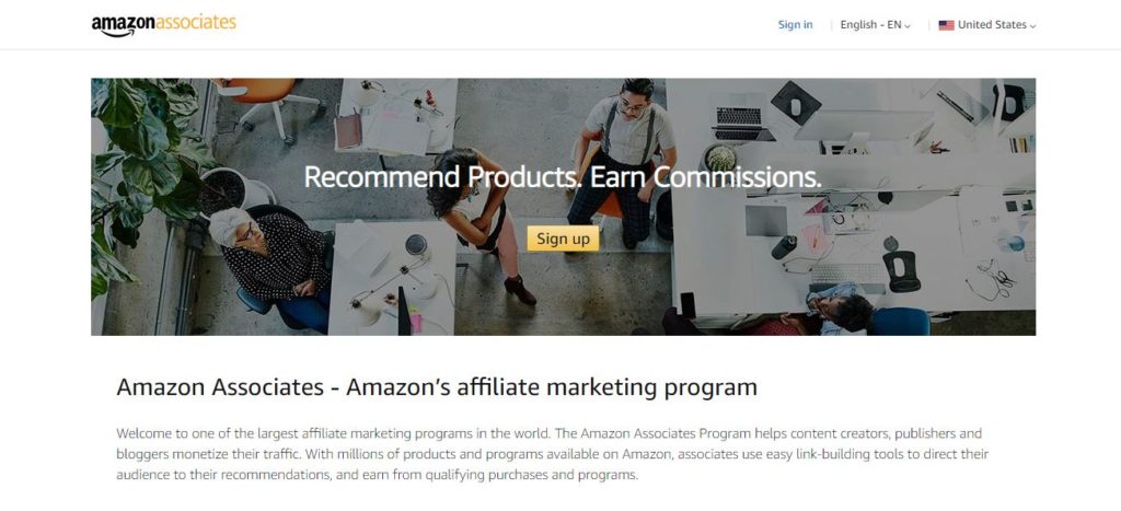 Amazon Associates- 10 Best Affiliate Networks and Platforms to Earn Commissions