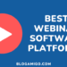 Webinar Software Platforms - Blogamigo